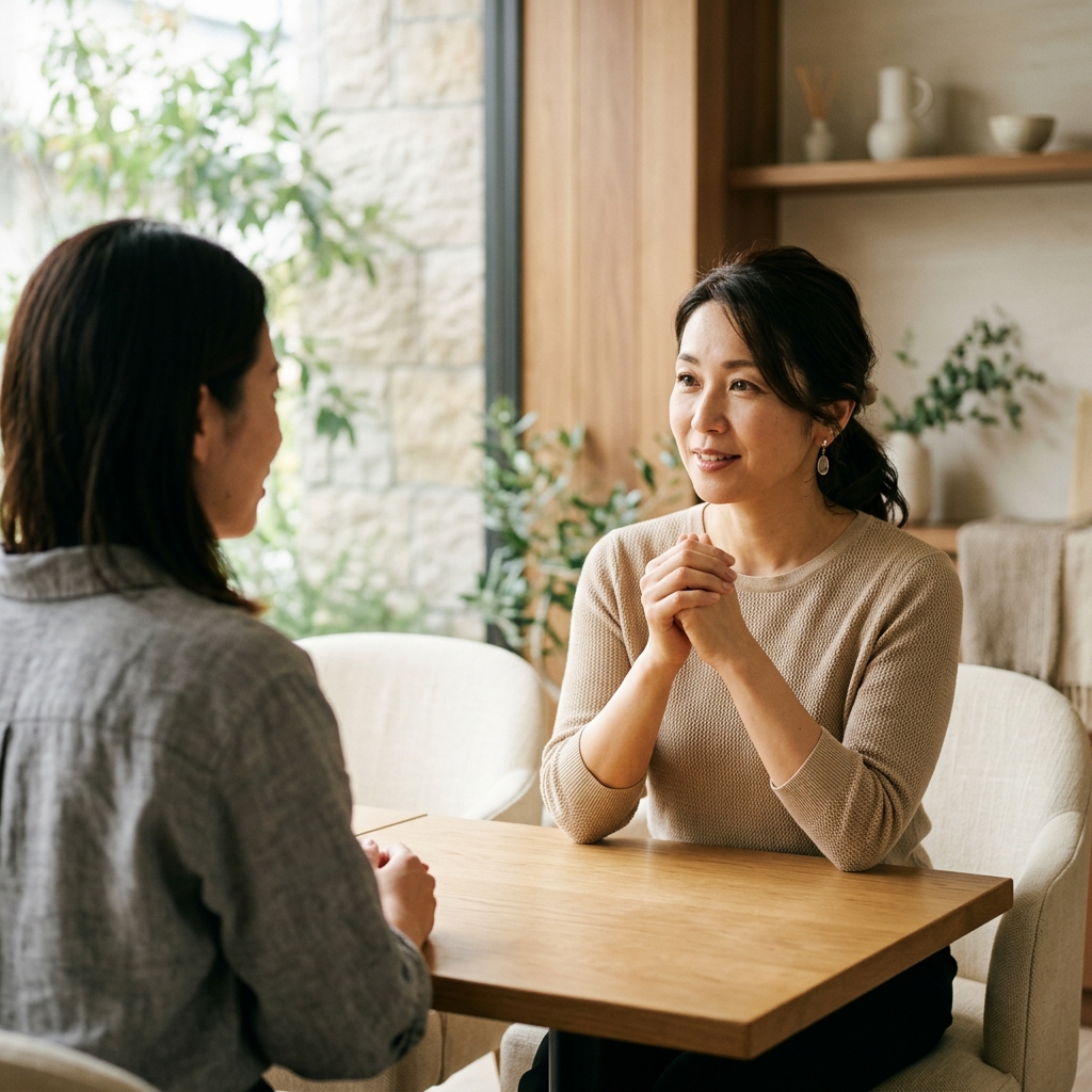 少人数制の伴走サポートのイメージ